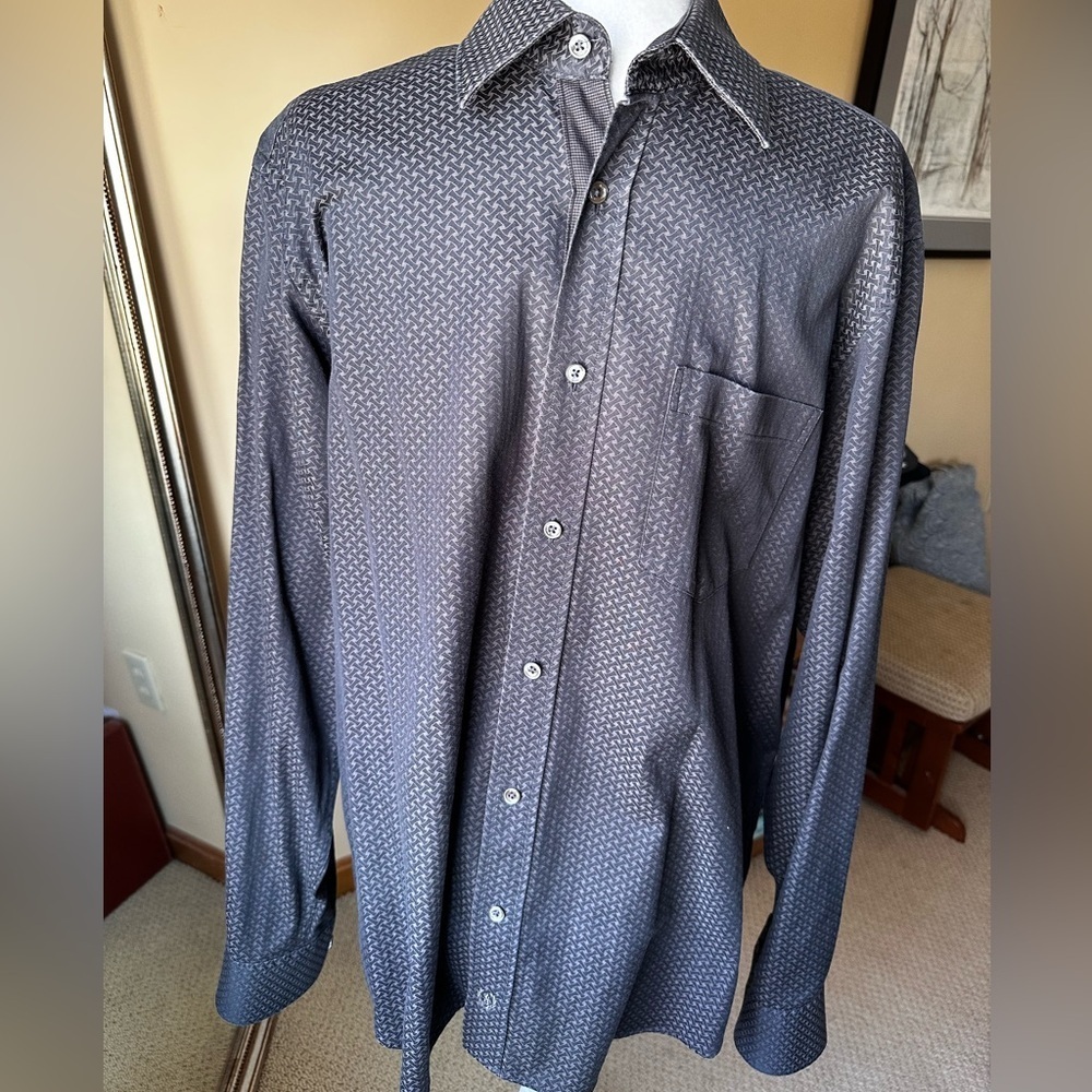 Bugatchi Uomo Classic Fit‎ Button Down Shirt sz xl​​​